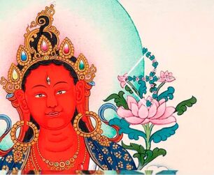 Teaching on the concise Red Tara practice with Lama Tsering